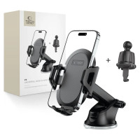 Tech-Protect V5 Car Phone Holder for Cockpit/Air Vent - Black