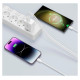 Tech-Protect NC30W USB-C PD 30W / USB-A QC 3.0 charger - white