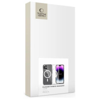 Tech-Protect FlexAir Hybrid MagSafe iPhone 15 Case - Clear