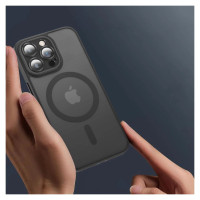 Tech-Protect MagMat Cam+ MagSafe iPhone 15 Case - Matte Black