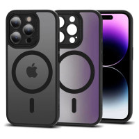 Tech-Protect MagMat Cam+ MagSafe iPhone 15 Pro Case - Matte Black
