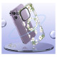 Tech-Protect MagMood MagSafe iPhone 15 Pro Max Case - White Daisies