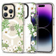 Tech-Protect MagMood MagSafe iPhone 15 Pro Max Case - Daisies with Leaves