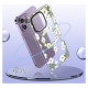 Tech-Protect MagMood MagSafe iPhone 15 Pro Max Case - Daisies with Leaves