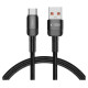 Tech-Protect UltraBoost Evo USB-C / USB-A cable 100W 5A 1m - black