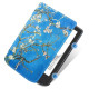 Tech-Protect SmartCase for PocketBook Verse / Verse Pro - Blue with Sakura Flowers