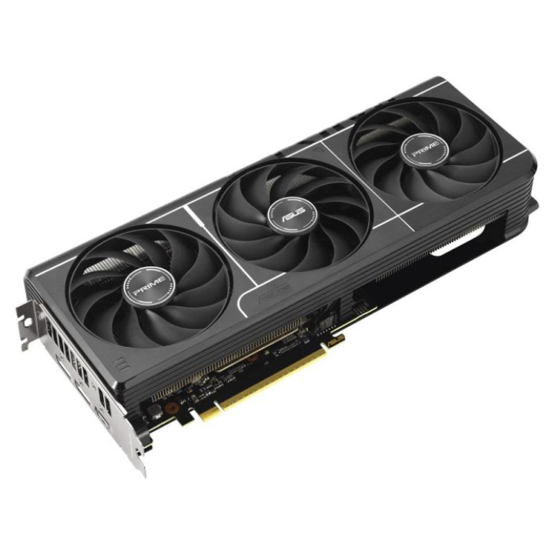 Asus Graphics Card|ASUS|AMD Radeon RX 9060 XT|16 GB|GDDR6|128 bit|PCIE 5.0 16x|Triple slot Fansink|1xHDMI|2xDisplayPort|PRIME-RX9060XT-O16G
