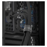 Tech-Protect Velcro Cable Organizer 3m - Black