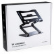 Wozinsky WRS-CPY75DSB Aluminum Laptop and Tablet Stand + Free Smartphone Stand - Black