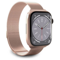 Puro Milanese Stainless Steel Apple Watch Band 38/40/41mm - Pink