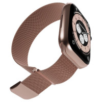 Puro Milanese Stainless Steel Apple Watch Band 38/40/41mm - Pink