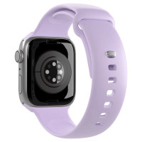 Puro Icon Silicone Strap for Apple Watch 42 / 44 / 45 / 49 mm - Lavender (2 pcs.)