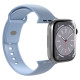 Puro Icon Silicone Strap for Apple Watch 42 / 44 / 45 / 49 mm - Light Blue (2 pcs.)