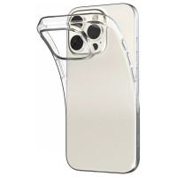 Puro 03 Nude Silicone Case for iPhone 16 Pro - Transparent