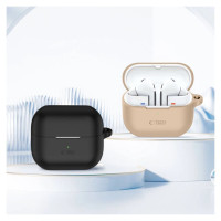 Tech-Protect Silicone Hook Case for Samsung Galaxy Buds 3 / 3 Pro - Brown