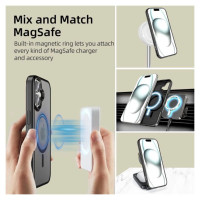 Tech-Protect MagMat MagSafe iPhone 16 Case - Black