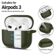 Tech-Protect Silicone Hook Case for Apple AirPods 3 - Green