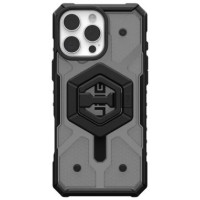 UAG Pathfinder Clear Magsafe Bundle Case with Magnetic Ring Stand for iPhone 16 Pro Max - Black