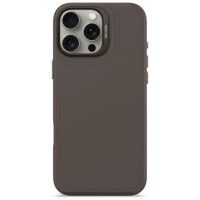 Decoded AntiMicrobial Silicone Stacks Backcover Case with MagSafe for iPhone 16 Pro Max - Black