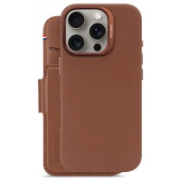 Decoded Leather Detachable Wallet MagSafe Case with Wallet for iPhone 16 Pro - Brown