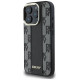 Dkny Checkered Pattern Magsafe iPhone 16 Pro Max Case - Black