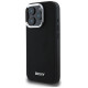 Dkny Plain Silver Logo MagSafe iPhone 16 Pro Max Case - Black