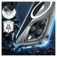 ESR Classic Hybrid Halolock MagSafe Case + Tempered Glass for iPhone 16 Pro - Clear