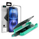 ESR Armorite Tempered Glass for iPhone 16 with Applicator - with Black Frame