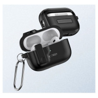 Tech-Protect Slim Hook Case with Carabiner for Apple AirPods Pro 1 / 2 - Black