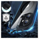 ESR Classic Hybrid Halolock MagSafe Case Set + Tempered Glass for iPhone 16 - Clear with Black Frame