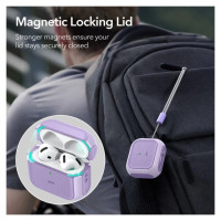 ESR Orbit Halolock MagSafe case for Apple AirPods 4 - purple