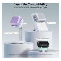 ESR Orbit Halolock MagSafe case for Apple AirPods 4 - purple