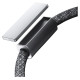 Joyroom S-A50 Unlimited Series 3A USB-A - Lightning Cable with Magnetic Organizer 1.2m - Gray