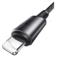 Joyroom S-A50 Unlimited Series 3A USB-A - Lightning Cable with Magnetic Organizer 1.2m - Gray