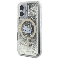 Hello Kitty Liquid Glitter Fever MagSafe iPhone 16 Case - Gold