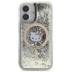 Hello Kitty Liquid Glitter Fever MagSafe iPhone 16 Case - Gold