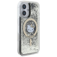 Hello Kitty Liquid Glitter Fever MagSafe iPhone 16 Case - Gold