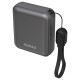 Dudao K22+ Ultra-Compact Power Bank 10000mAh 22.5W USB-C with Pendant/Cable - Gray