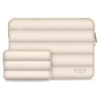 Tech-Protect Puffy 15-16 Laptop Bag - Beige