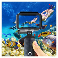 Tech-Protect GA200 Waterproof Case for GoPro Hero 9 / 10 / 11 / 12 - Transparent