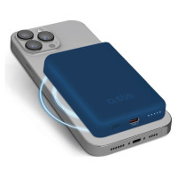 SBS Powerbank SBS TEBB5000MAG1CB 5000 mAh compatible with MagSafe - blue