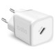 SBS TETRGAN1C20W 20W GaN Wall Charger with Power Delivery - White