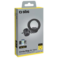 SBS TESUPMAGRING smartphone holder compatible with MagSafe - black