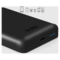 SBS TEBB5000MAG1CK Wireless Power Bank 5000 mAh USB-C, MagSafe Compatible - Black