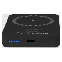 SBS TEBB5000MAG1CK Wireless Power Bank 5000 mAh USB-C, MagSafe Compatible - Black