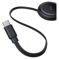 Baseus Bright Mirror Series USB-C Retractable Cable - 2 x USB-C 100W 1m - Black