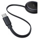 Baseus Bright Mirror Series USB-C Retractable Cable - 2 x USB-C 100W 1m - Black