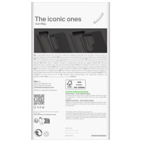 Puro Icon Mag Silicone Case with MagSafe for Samsung Galaxy S25+ - Black