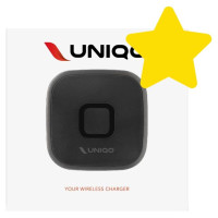 SBS UQWIR10WQI 10W Quick Charge 3.0 Wireless Charger - Black