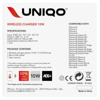 SBS UQWIR10WQI 10W Quick Charge 3.0 Wireless Charger - Black